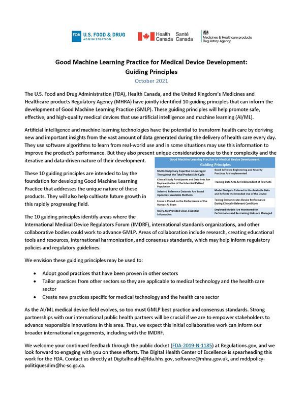 FDA Guiding Principles Cover