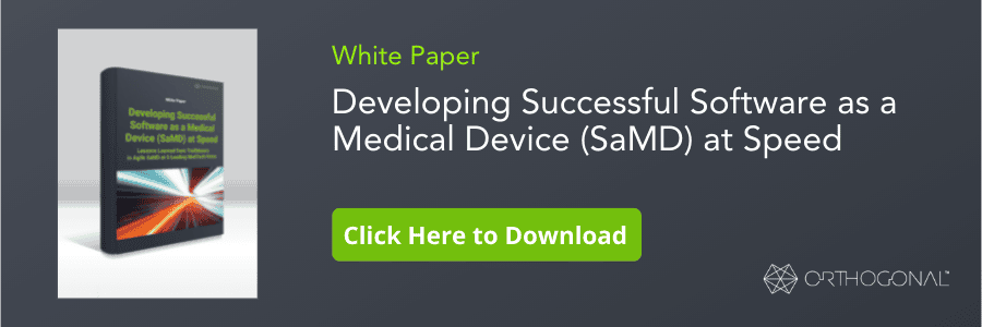 Developing successful SaMD CTA banner