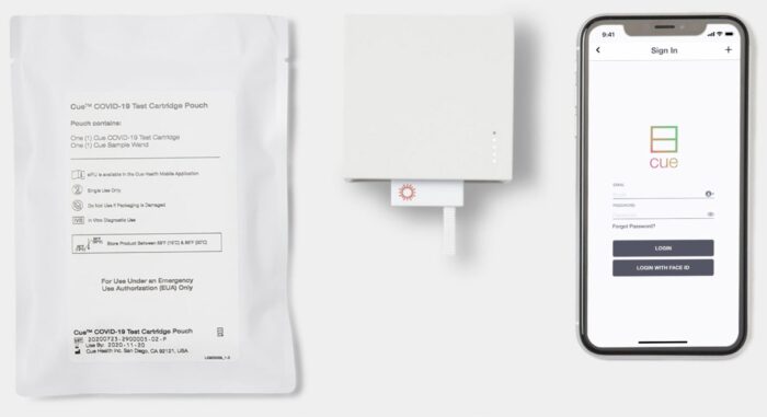 Cue Reader portable molecular testing platform