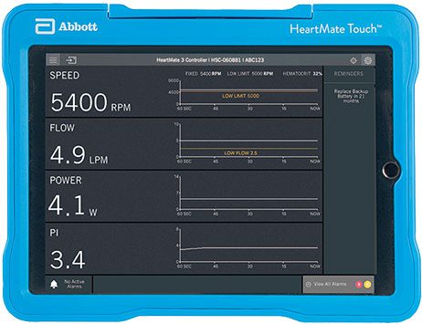 hf heartmate touch communication system