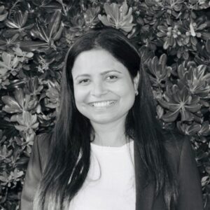 Brian binkowski headshot bw ritam priya headshot